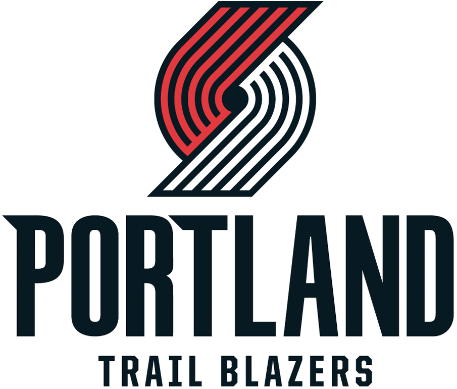 Portland Trail Blazers 2017-Pres Primary Logo fabric transfer